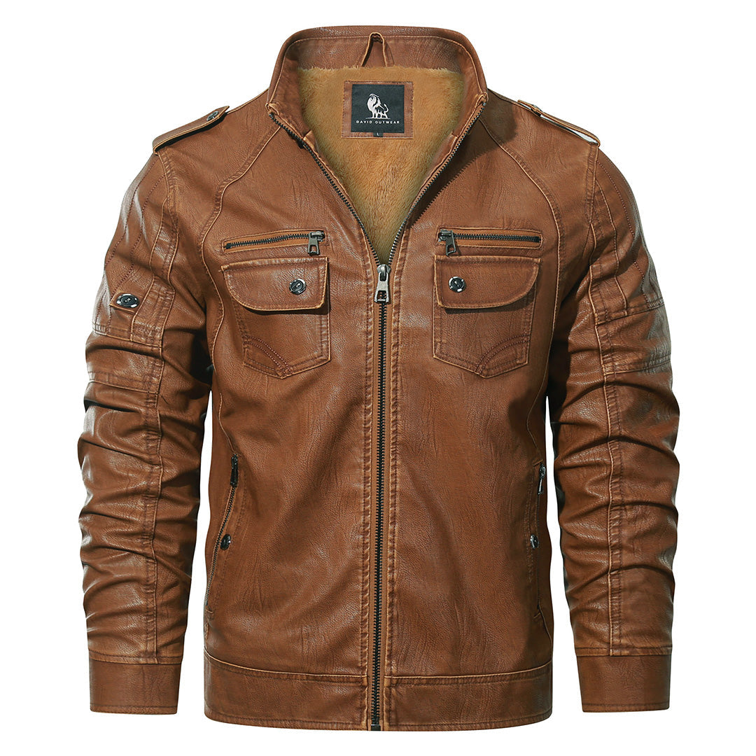 Limited-Edition Fleece Biker Jacket