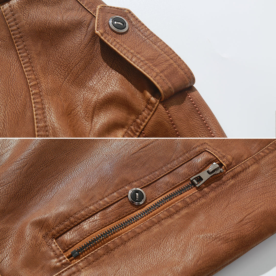 Limited-Edition Fleece Biker Jacket